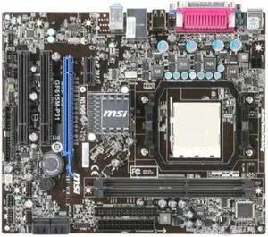 MSI GF615M-P31 NVIDIA nForce630A Socket AM3 DDR3 8GB Micro ATX Motherboard
