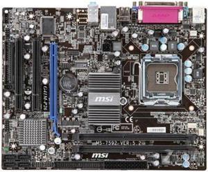 MSI G41M-P26 Intel G41 LGA 775 DDR3 8GB Micro ATX Motherboard