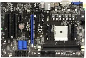 MSI A55-S51 AMD A55 Socket FM1 DDR3 16GB Micro ATX Motherboard