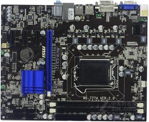 MSI H61M-S26 V2 Intel H61 LGA 1155 DDR3 16GB Micro ATX Motherboard