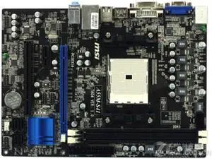 MSI A55M-S41 AMD A55 Socket FM1 DDR3 16GB Micro ATX Motherboard