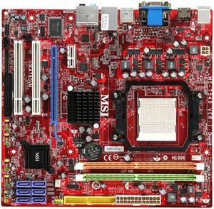 MSI KA780GM2 AMD 780G Socket AM2/AM2+ DDR2 4GB Micro ATX Motherboard