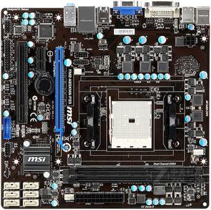 MSI FM2-A85XMA-P33 AMD A85X Socket FM2 DDR3 16GB Micro ATX Motherboard