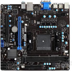 MSI A88XM-P33 AMD A88X Socket FM2/FM2+ DDR3 32GB Micro ATX Motherboard