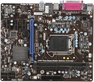 MSI H61M-P23(B3) Intel H61 LGA 1155 DDR3 16GB Micro ATX Motherboard