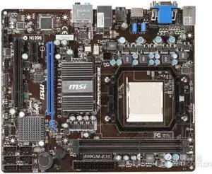 MSI 880GM-E35 AMD 880G DDR3 16GB Micro ATX Motherboard
