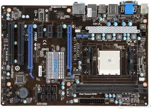 MSI A55-G35 AMD A55 Socket FM1 DDR3 ATX Motherboard