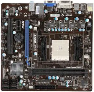 MSI A55M-P33 AMD A55 Socket FM1 DDR3 16GB Micro ATX Motherboard