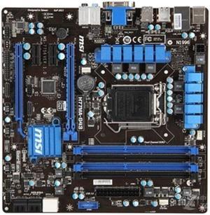 MSI H77MA-G43 Intel H77 LGA 1155 DDR3 32GB Micro ATX Motherboard