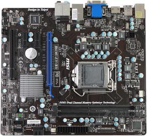 MSI H61MU-E35(B3) Intel H61 LGA 1155 DDR3 16GB Micro ATX Motherboard