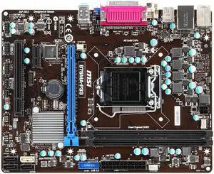 MSI B75MA-P33 Intel B75 LGA 1155 DDR3 16GB Micro ATX Motherboard