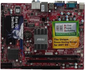 MSI G31TM-P35 Intel G31 LGA 775 DDR2 8GB Micro ATX Motherboard
