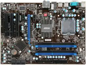 MSI P43-C51 Intel P43 LGA 775 DDR3 16GB ATX Motherboard