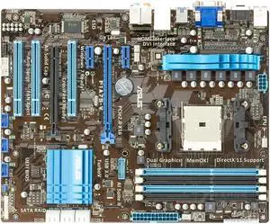 ASUS F1A75-V Socket FM1 DDR3 64GB ATX Motherboard