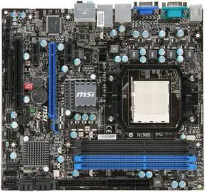 MSI 785GM-P45 AMD 785G Socket AM3 DDR3 16GB Micro ATX Motherboard