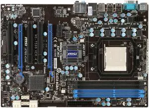 MSI 870S-G46 AMD 870 Socket AM3 DDR3 32GB ATX Motherboard