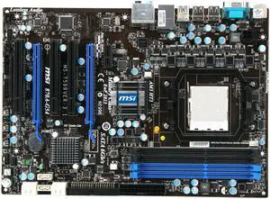 MSI 870A-G54 AMD 870 Socket AM3 DDR3 16GB ATX Motherboard