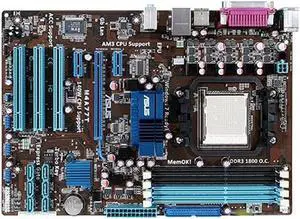 ASUS M4A77T Socket AM3 DDR3 16GB ATX Motherboard