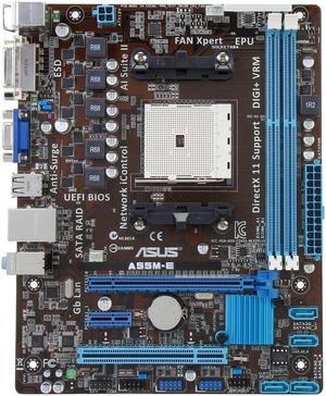 ASUS A55M-E Socket FM2 DDR3 32GB Micro ATX Motherboard
