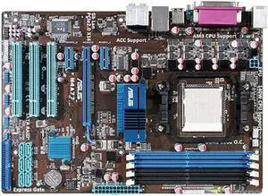 ASUS M4A77 Socket AM2/AM2+/AM3 DDR2 16GB ATX Motherboard