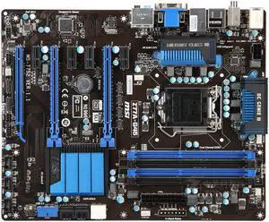 MSI Z77A-G45 Intel Z77 LGA 1155 DDR3 32GB ATX Motherboard