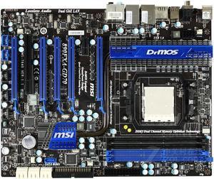 MSI 890FXA-GD70 AMD 890FX Socket AM3 DDR3 32GB ATX Motherboard