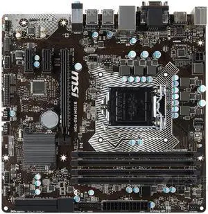 MSI B150M PRO-VDH Intel B150 LGA 1151 DDR4 64GB Micro ATX Motherboard