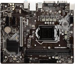 MSI H310M PRO-VD Intel H310 LGA 1151 DDR4 32GB Micro ATX Motherboard