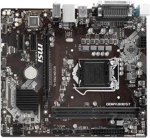 MSI H310M PRO-VL Intel H310 LGA 1151 DDR4 32GB Micro ATX Motherboard