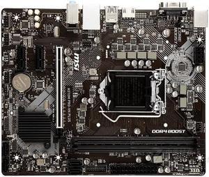 MSI H310M PRO-VH PLUS Intel H310 LGA 1151 DDR4 32GB Micro ATX Motherboard