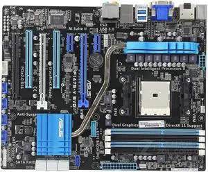 ASUS F1A75-V EVO Socket FM1 DDR3 64GB ATX Motherboard
