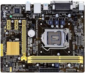 ASUS H81M-D PLUS LGA 1150 DDR3 16GB Micro ATX Motherboard
