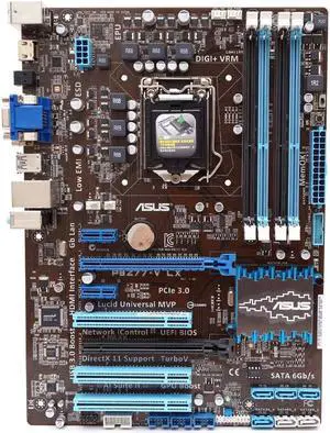 ASUS P8Z77-V LX LGA 1155 DDR3 32GB ATX Motherboard