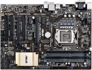ASUS B85-PLUS/USB3.1 LGA 1150 DDR3 32GB ATX Motherboard