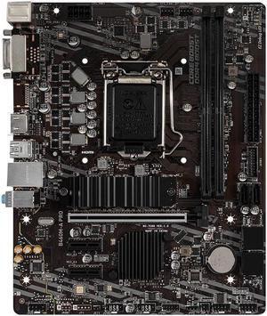 MSI B460M-A PRO Intel B460 LGA 1200 DDR4 64GB Micro ATX Motherboard