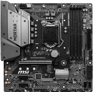 MSI MAG B365M MORTAR Intel B365 LGA 1151 DDR4 64GB Micro ATX Motherboard