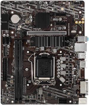 MSI B460M BOMBER Intel B460 LGA 1200 DDR4 64GB Micro ATX Motherboard