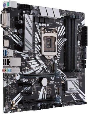 ASUS PRIME Z370M-PLUS II LGA 1151 DDR4 64GB Micro ATX Motherboard