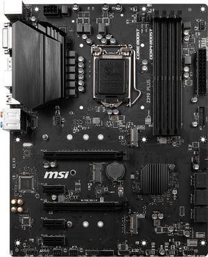 MSI Z390 PLUS Intel Z390 LGA 1151 DDR4 128GB ATX Motherboard