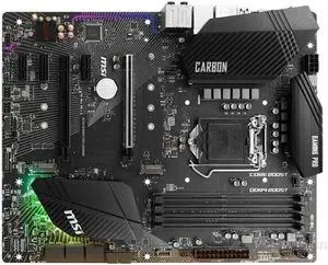 MSI B360 GAMING PRO CARBON Intel B360 LGA 1151 DDR4 64GB ATX Motherboard