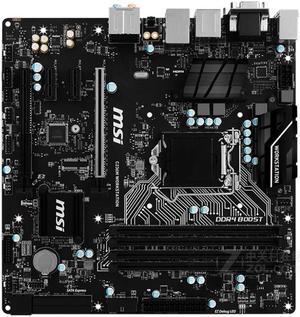 MSI C236M WORKSTATION Intel C236 LGA 1151 DDR4 64GB Micro ATX Motherboard