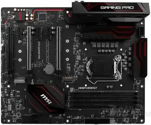 MSI Z270 GAMING PRO Intel Z270 LGA 1151 DDR4 64GB ATX Motherboard