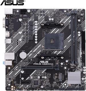 ASUS PRIME A520M-K Socket AM4 DDR4 64GB Micro ATX Motherboard