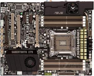 ASUS SABERTOOTH X79 LGA 2011 DDR3 64GB ATX Motherboard