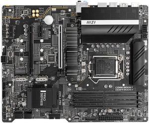 MSI Z590-A PRO Intel Z590 LGA 1200 DDR4 128GB ATX Motherboard