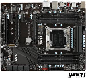 MSI X99A RAIDER Intel X99 LGA 2011-V3 DDR4 128GB ATX Motherboard