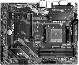 MSI B450 TOMAHAWK MAX AMD B450 Socket AM4 DDR4 64GB ATX Motherboard
