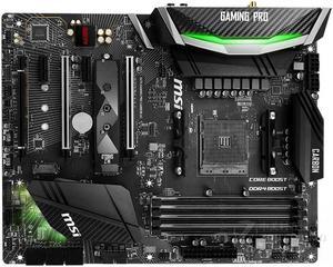 MSI X470 GAMING PRO CARBON AC AMD X470 Socket AM4 DDR4 64GB ATX Motherboard