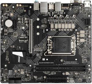 MSI B660M BOMBER DDR4 Intel B660 LGA 1700 DDR4 64GB Micro ATX Motherboard