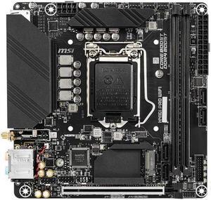 MSI H410I PRO WIFI Intel H410 LGA 1200 DDR4 64GB Mini-ITX Motherboard